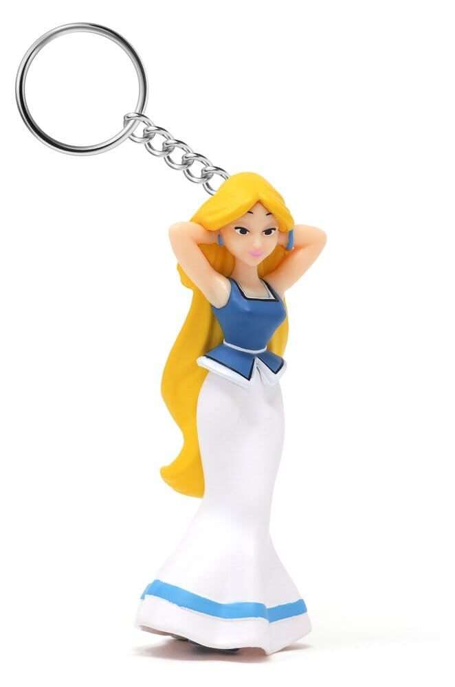 Asterix Keychain Falbala Hands In The Hair Plastoy
