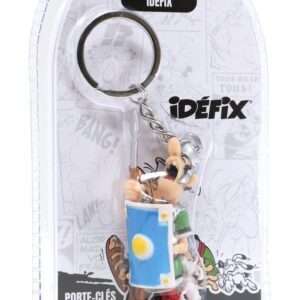 Asterix Keychain Roman Bitten By Dogmatix (Blister) Plastoy