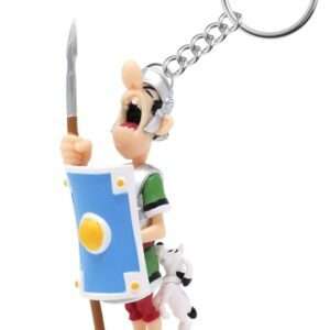 Asterix Keychain Roman Bitten By Dogmatix Plastoy