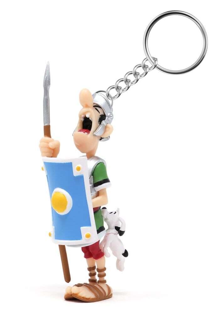 Asterix Keychain Roman Bitten By Dogmatix Plastoy
