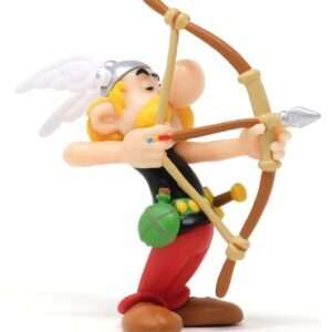 Asterix PVC Figure Bow Shooting 6.5 Cm Plastoy