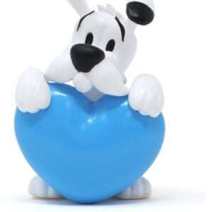Asterix PVC Figure Dogmatix Blue Heart 4.5 Cm Plastoy