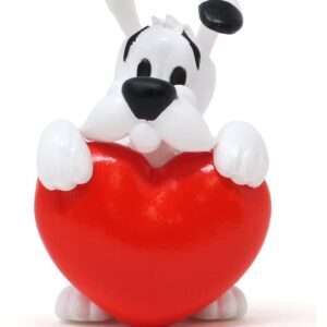 Asterix PVC Figure Dogmatix Red Heart 4.5 Cm Plastoy