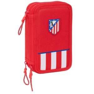 Atletico de Madrid triple pencil case 36pcs Safta