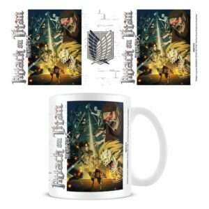 Attack On Titan Tazza Special Ops Squad Vs Titans Pyramid International