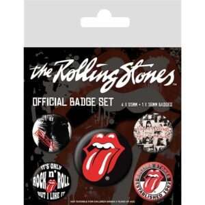 BADGE PACK THE ROLLING STONES (CLASSIC) Spilla Pyramid International