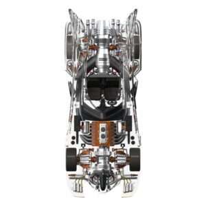Batman 1989 Super Cyborg Vehicle Batmobile 1989 (Clear) 35 Cm Super7
