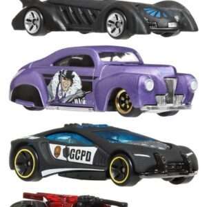Batman Hot Wheels Silver Series Die-Cast Vehicles 1/64 979R Mattel