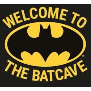 Batman Metal Sign Welcome To The Batcave 60x30 Cm Pyramid International