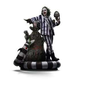 Beetlejuice Art Scale Statua 1/10 Beetlejuice 19 Cm Iron Studios