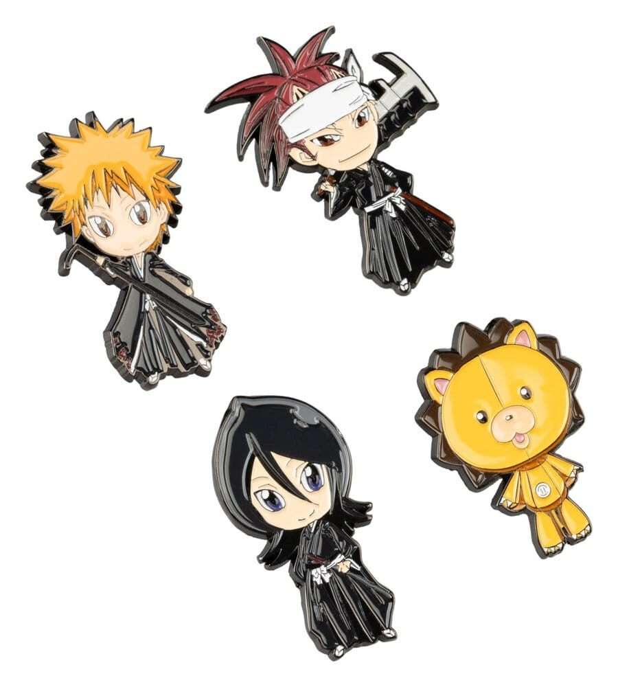 Bleach Spilla Badges Set Di 4 Grupo Erik