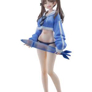 Blue Archiv F:nex Pvc Statua 1/7 Moe (swimsuit) 27 Cm Furyu