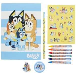 Bluey 11-Piece Stationery Set Thumbs Up