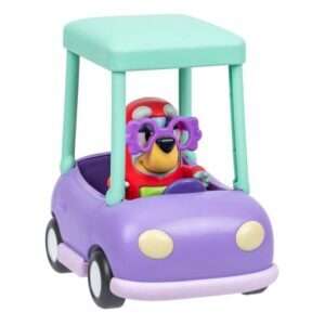 Bluey Mini Figura Playset Janet & Granny Car Moose Toys