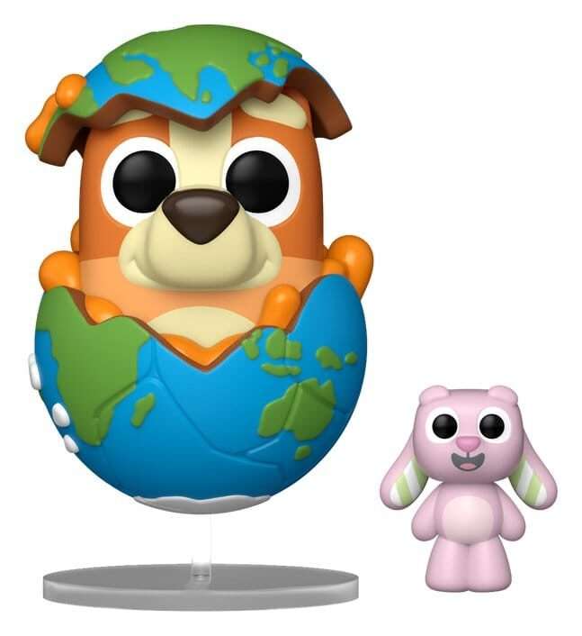 Bluey Pop! & Buddy Vinile Figura Sleepytime Bingo Con Floppy Bunny 9 Cm Funko