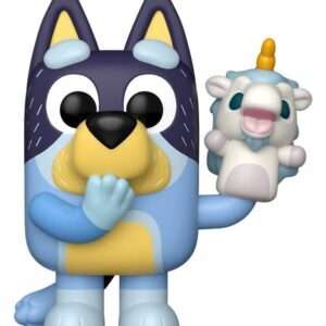 Bluey Pop! Games Vinile Figura Bandit W/unicourse 9 Cm Funko