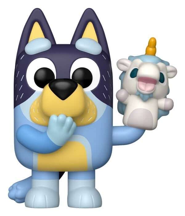 Bluey Pop! Games Vinile Figura Bandit W/unicourse 9 Cm Funko