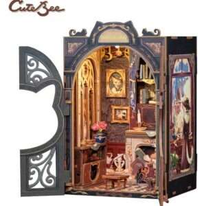 Book Nook Count Cat´s Study 17 X 12 Cm CuteBee
