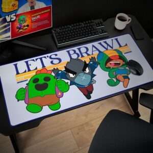 Brawl Stars XXL Desk Mat Let's Brawl Subsonic