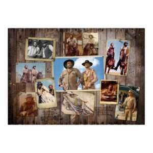 Bud Spencer Terence Hill Jigsaw Puzzle Western 1000 Pezzi Oakie Doakie Dice