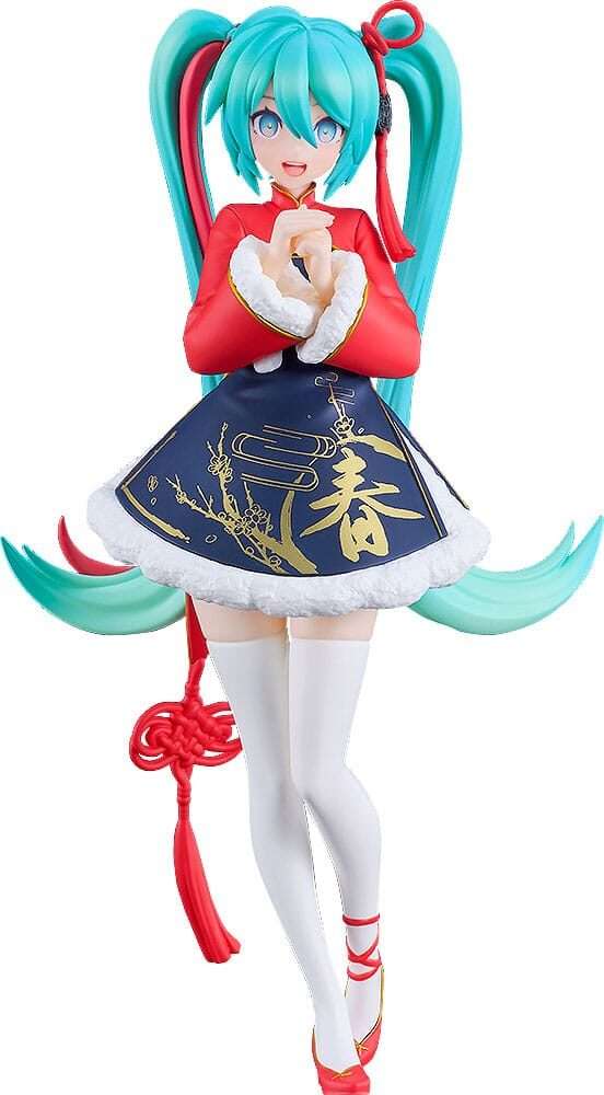 Character Vocal Series 01: Hatsune Miku Pop Up Parade Pvc Statua Hatsune Miku: Sourxuan Chinese New Year Ver. 17 Cm Good Smile