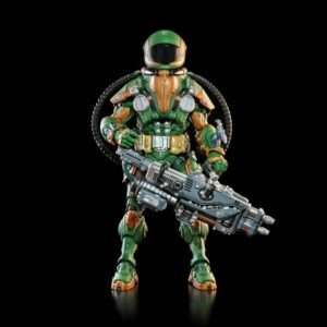 Cosmic Legions Actionfigur T.U.5.C.C. Heavy Gunner Four Horsemen Toy Design