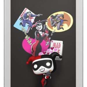 DC Comics POP! Comic Covers Vinyl Figure Harley Quinn 9 Cm Funko
