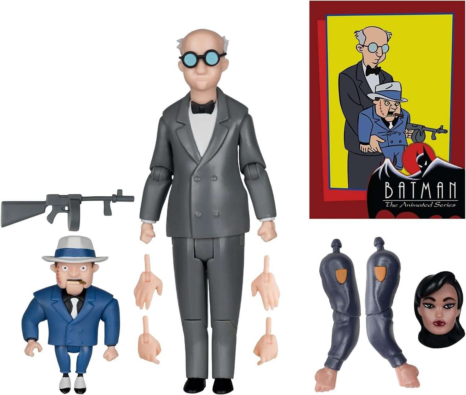 DC Direct: Batman The Animated Series – Action Figure 17 cm Ventriloquo & Scarface (Build-A Wave 6) 17 cm -Mcfarlane Toys