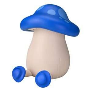 Delicious In Dungeon Soft Vinile Figur Walking Mushroom Blue 15 Cm Loop'