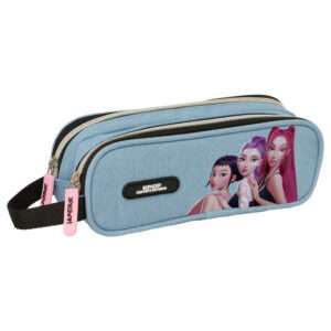 Demon Hunters Kpop Huntrix double pencil case Safta