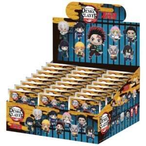 Demon Slayer 3d Foam Bag Clips Infinity Castle Serie 1 Con Figure Int.