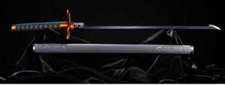 Demon Slayer: Kimetsu No Yaiba Proplica Replica 1/1 Nichirin Sword (Shinobo Kocho) 88 Cm Bandai Tamashii Nations