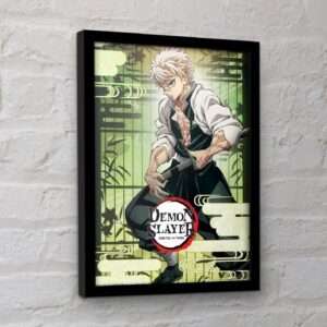 DEMON SLAYER SANEMI COLLECTOR PRINT Stampa Con Cornice PYRAMID INTERNATIONAL