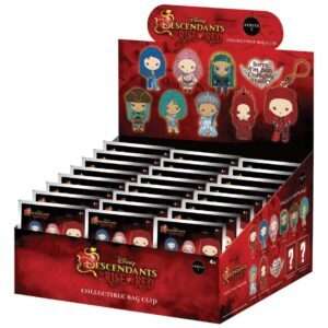 Descendants 3d Foam Bag Clips Series 1 Con Figure Int.