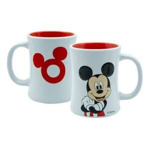 Disney 3d Relief Tazza Mickey Mouse 360 Ml Geda Labels