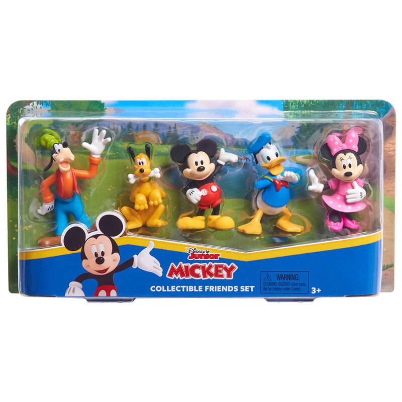 Disney Mickey Mouse Collectible Friends Set 5 Mini Figures 7.5 Cm Just Play