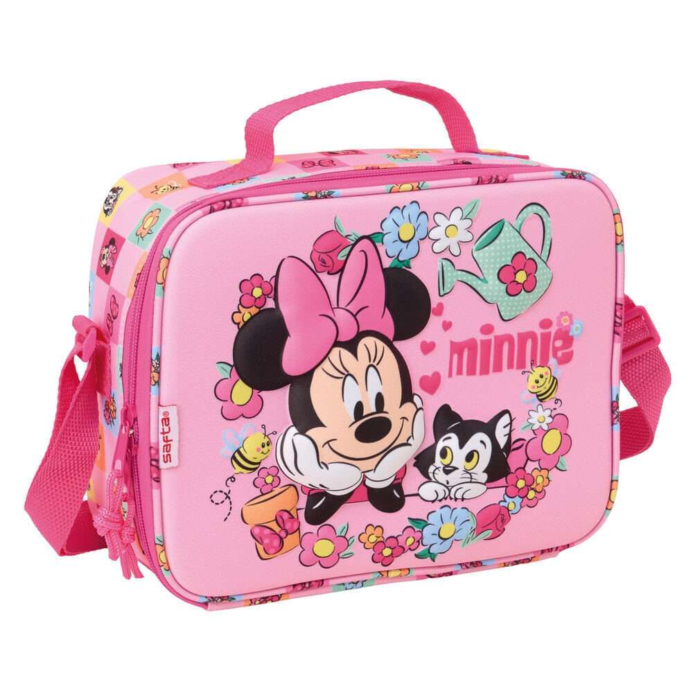 Disney Minnie 3D thermal lunch bag Safta