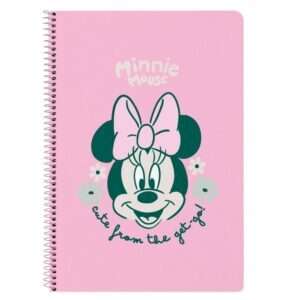 Disney Minnie Minty A4 notebook Safta