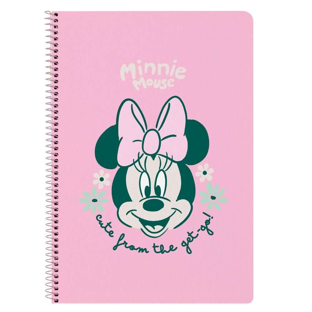 Disney Minnie Minty A4 notebook Safta