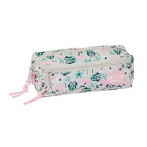 Disney Minnie Minty triple pencil case Safta