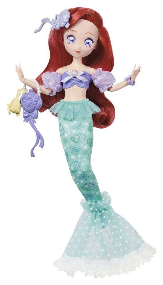 Disney Princess Doll Manga Ariel 22 Cm Mattel