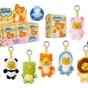 DISNEY YUYUS WINNIE THE POOH PELUCHE WAVE 2 BAG CLIP BLIND BOX (8) Moschettone SIMBA