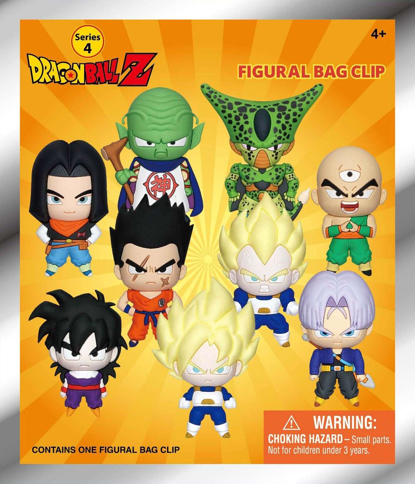 DRAGON BALL Z BAG CLIP BLIND BOX DISPLAY (24) Moschettone MONOGRAM