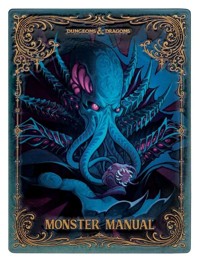 Dungeons & Dragons Ingot Monster Manual Alternate Cover Edizione Limitata Fanattik