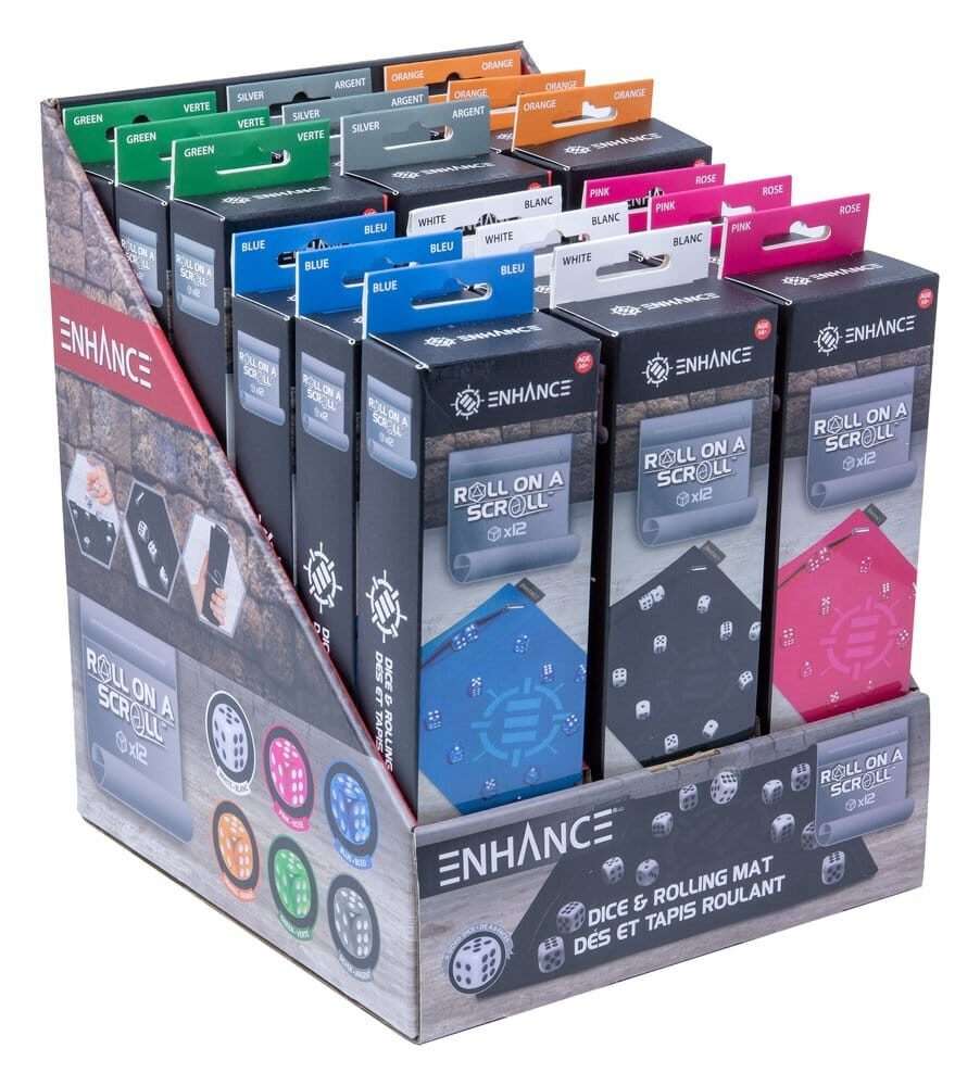 Enhance Tabletop Accessories Roll On A Scroll Multicolor Enhance