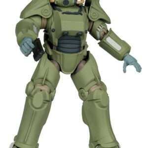 Fallout 76 Gaming Edition Action Figure T-45 Military Armor (Red Platinum Edition) 20 Cm McFarlane Toys