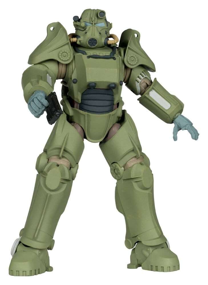 Fallout 76 Gaming Edition Action Figure T-45 Military Armor (Red Platinum Edition) 20 Cm McFarlane Toys