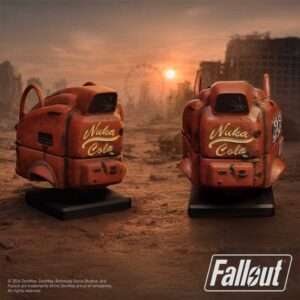 Fallout Nukatron Casco Figurine Figura Nemesis Now