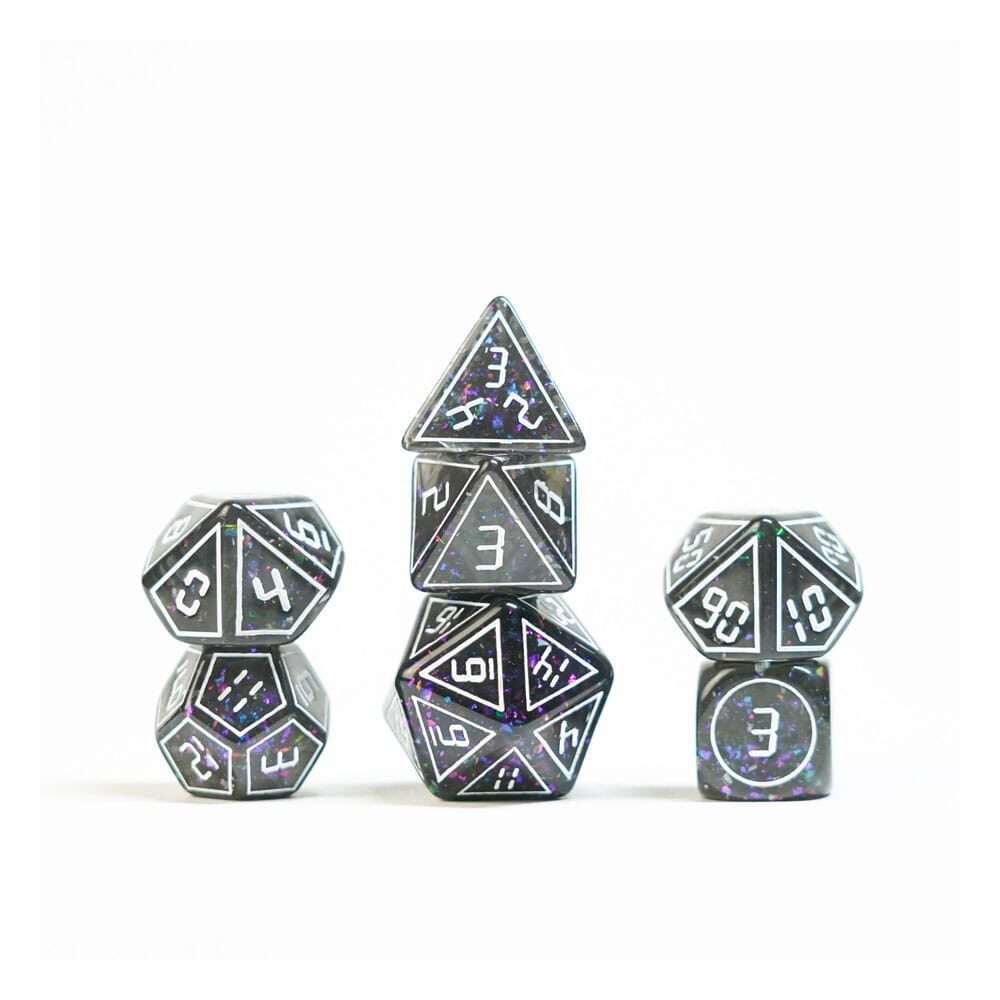 FanRoll Dice Set Framed Void (7) FanRoll