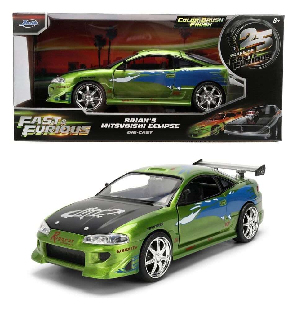 Fast & Furious Diecast Vehicle 1:24 Anniversary Mitsubishi 19 Cm Jada Toys